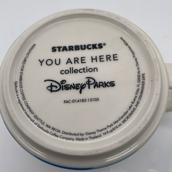 Starbucks "You Are Here" Collection Disney Parks Magic Kingdom Collectible Mug - Picture 5 of 5
